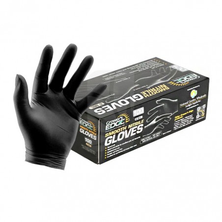 GUANTES NITRILO LISOS M (100 U)