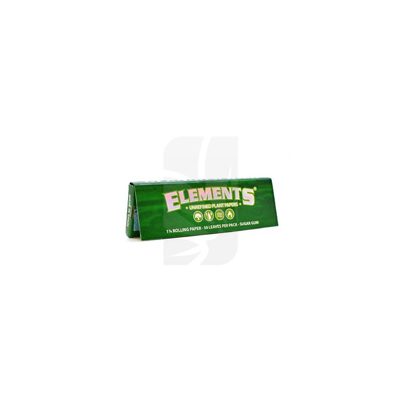 Papel 1 1/4 Elements Green Papel 1 1/4 Elements Green