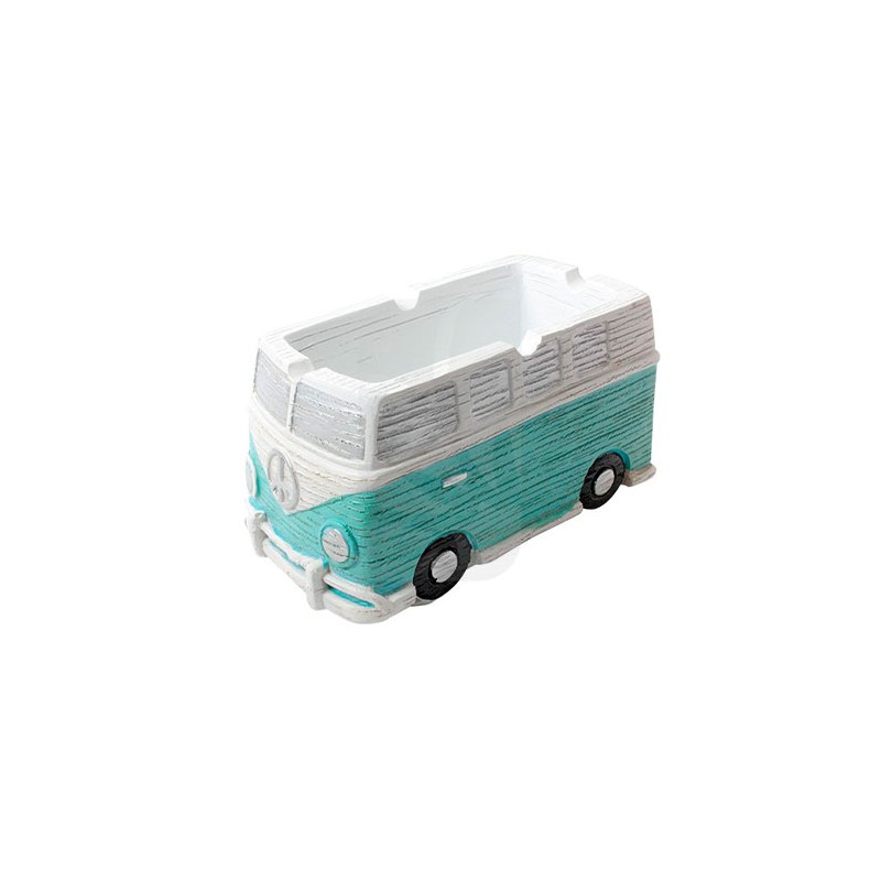 Blue VW Van Ashtray