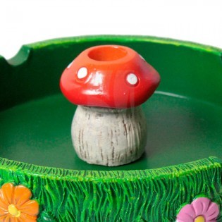 Cinzeiro Cogumelo Vermelho