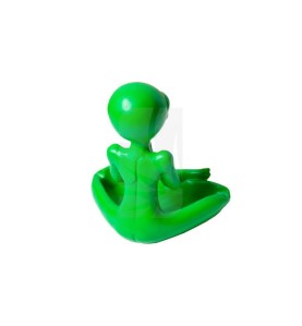Cenicero de Alien Verde Meditando mejores precios