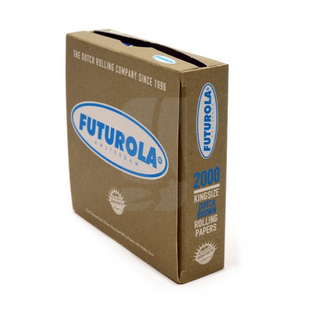 Comprar Caja de Papeles de Liar Dutch Brown en King Size con 2000 Libritos de Futurola