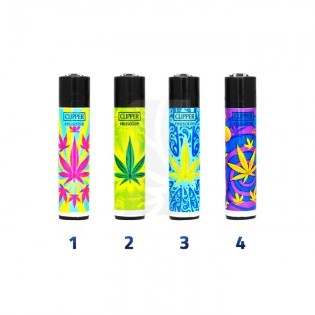 Mechero CLIPPER Leaves 39