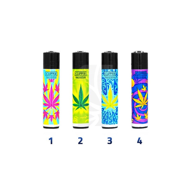 Accendino CLIPPER Leaves 39