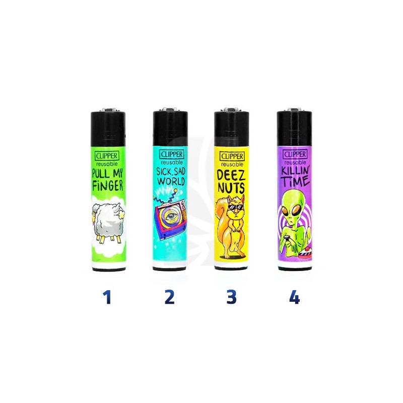 Mechero CLIPPER MIX SLOGAN 4 Mechero CLIPPER MIX SLOGAN 4