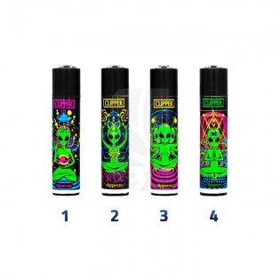 Mechero CLIPPER Trippy Aliens