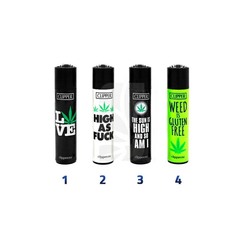 Mechero CLIPPER Weed Statements 3 Mechero CLIPPER Weed Statements 3