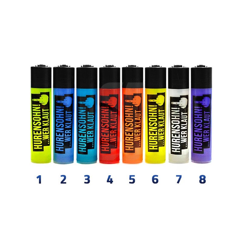 CLIPPER Hurensohn wer Klaut Lighter