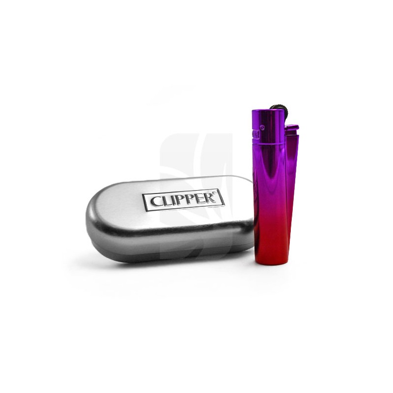 Isqueiro CLIPPER Metal Pink Gradient Isqueiro CLIPPER Metal Pink Gradient
