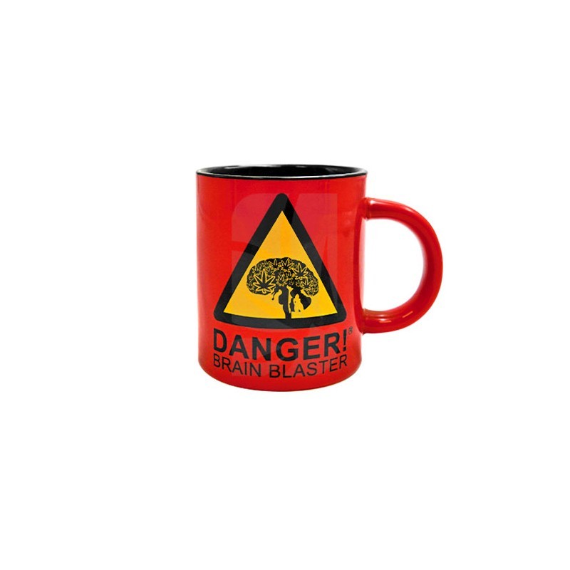COFFEE MUG DANGER BRAIN COFFEE MUG DANGER BRAIN
