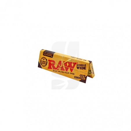 Papel de liar RAW Single Wide Cut Corner