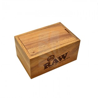 RAW Slide Large Acacia Box