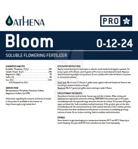 fertilizante floración ATHENA