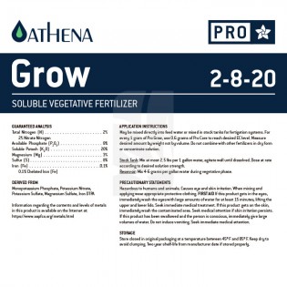 Pro Grow 11.36 Kg. Bag Athena ✅ FERTILIZERS GROWSHOP ONLINE