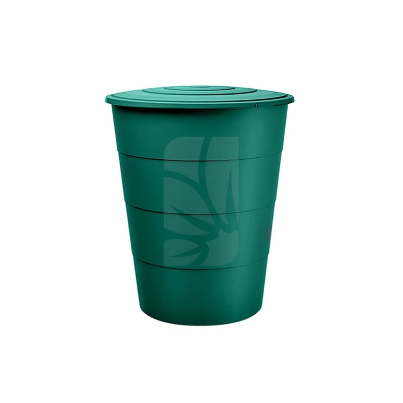 Réservoir rond vert de 200 Litres (Ø 70 × 75 cm)