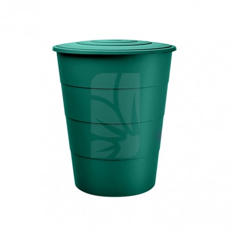 DEPOSITO REDONDO VERDE 200 Litros