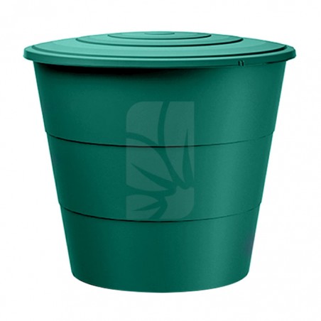 Deposito Redondo Verde 500 Litros