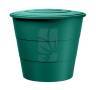 Depósito redondo verde de 500 Litros (Ø 102 × 89 cm)