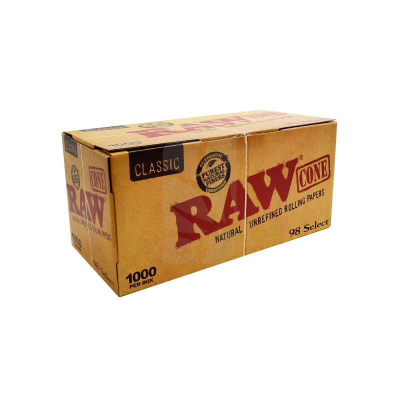 RAW Classic 98 Select Cone 1000 pcs RAW Classic 98 Select Cone 1000 pcs