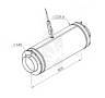 EXTRACTOR ISO-MAX 150/410 3 VEL CAN-FAN EXTRACTOR ISO-MAX 150/410 3 VEL CAN-FAN