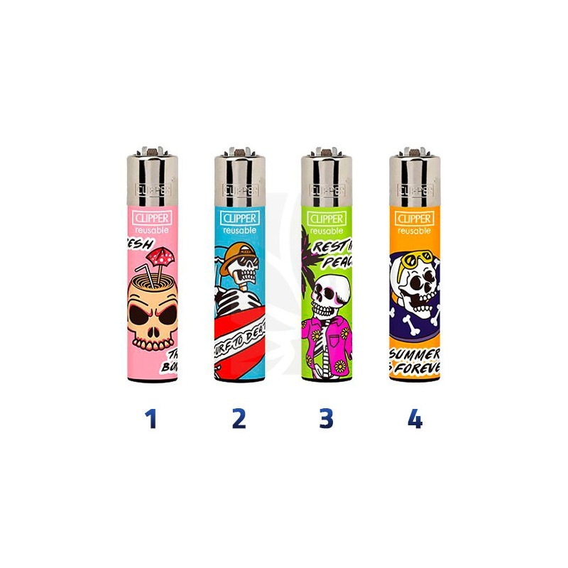 CLIPPER Large Summer Skulls