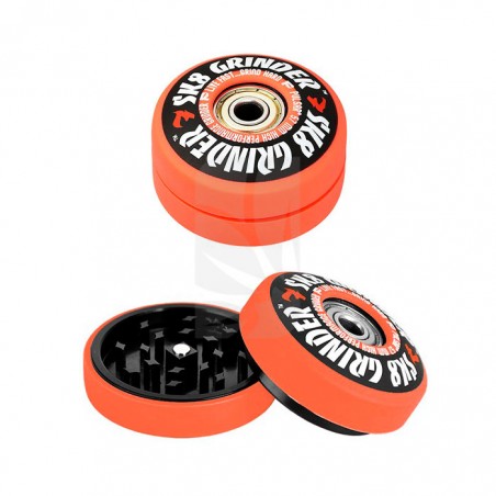 Grinder 3 partes Pulsar SK8 Rippin Red