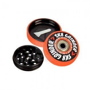 grinder con forma de rueda de skate