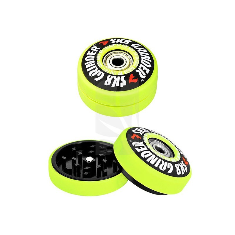 Grinder Pulsar SK8 Toxic Green 3 Parties Grinder Pulsar SK8 Toxic Green 3 Parties