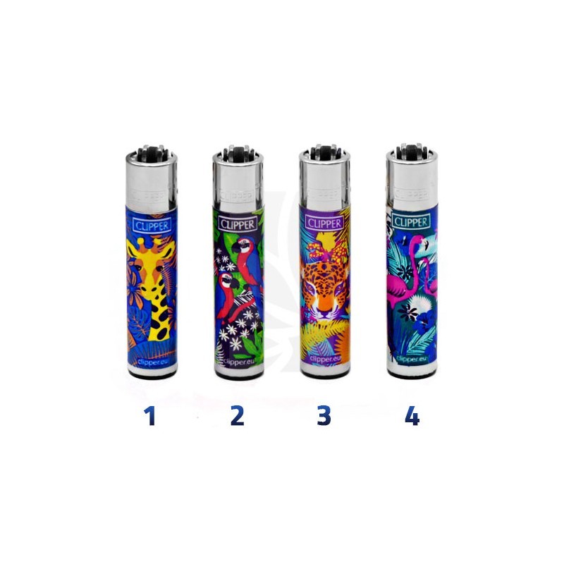 MECHERO CLIPPER LARGE TROPICAL MECHERO CLIPPER LARGE TROPICAL