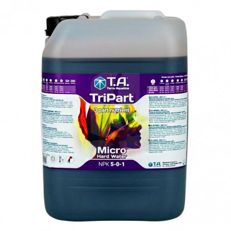 TriPart Micro Agua Dura 10 Litros Terra Aquatica