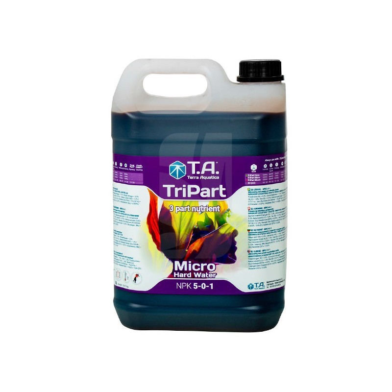 TriPart Micro Hartes Wasser 5 Liter Terra Aquatica TriPart Micro Hartes Wasser 5 Liter Terra Aquatica