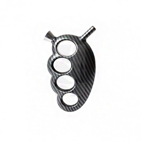 Knuckle Bubbler Pipe Carbon Print 🔥 Cheap Bongs