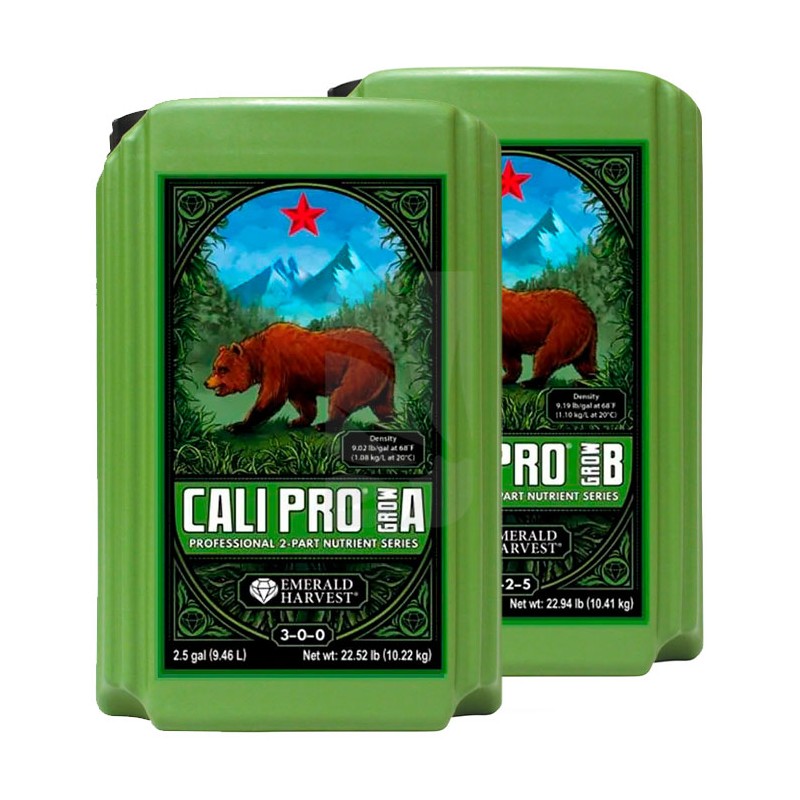 Cali Pro Grow A+B Prof 2 Partes 9.46 Litros Cali Pro Grow A+B Prof 2 Partes 9.46 Litros