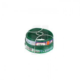 Hilo plastificado verde con dispensador 4mm x 50 mts.