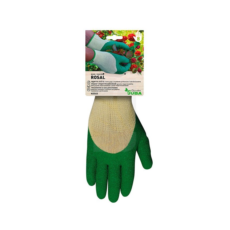 Guantes Jardineria poliester/ Talla 7