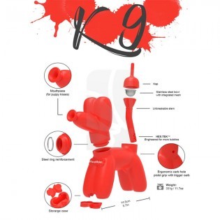 Pipa K9 Kola - Rojo al mejor precio