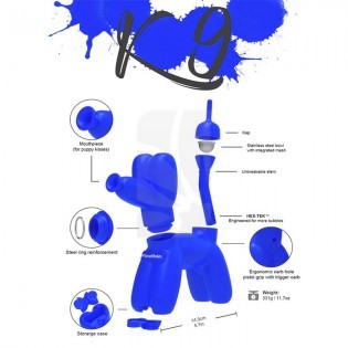 Pipa K9 Kola - Azul económico