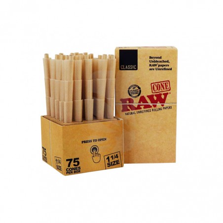 RAW Conos Classic 1 1/4 - 75Pk