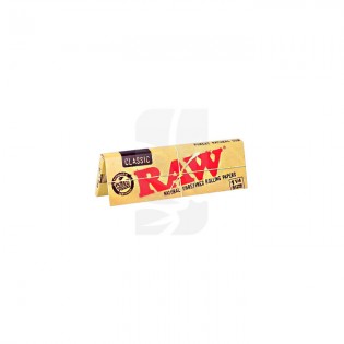 Papeles de Liar 1 1/4 Classic de Organic Hemp de RAW