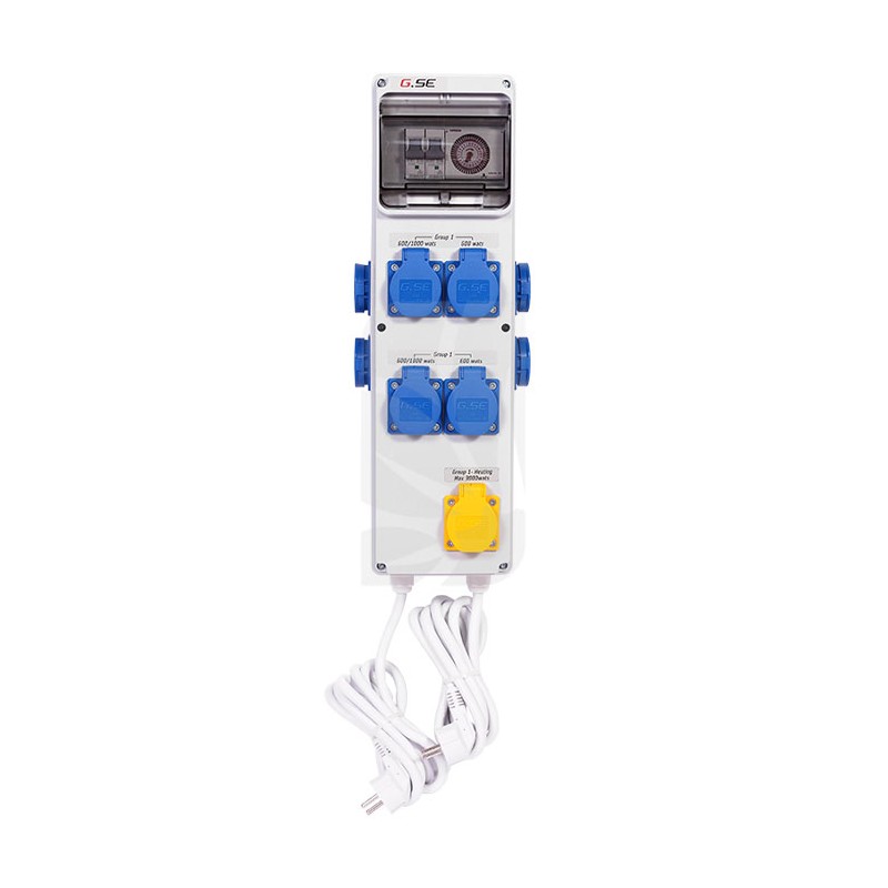 TIMER BOX III 8x600W + Calentador GSE TIMER BOX III 8x600W + Calentador GSE