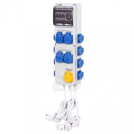 Caixa de Temporizador III (12x600W) + Aquecedor Trifásico