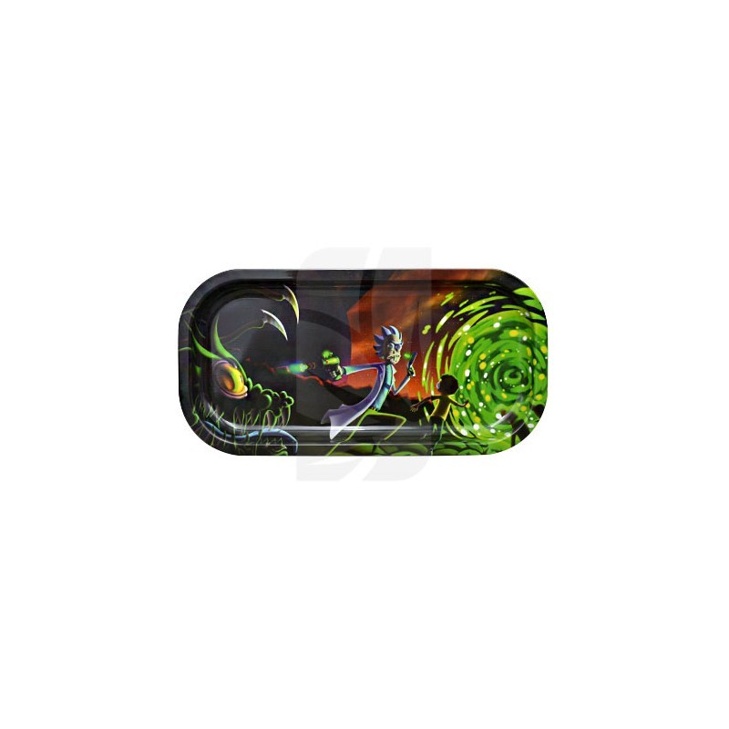 Rick & Morty Green Wind Rolling Tray 20.5 x 10.5 cm Rick & Morty Green Wind Rolling Tray 20.5 x 10.5 cm