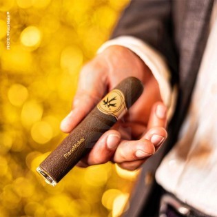 Cachimbo de Silicone KUBAN Castanho Escuro