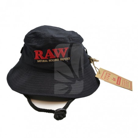 RAW Bucket Hat Negro Talla L