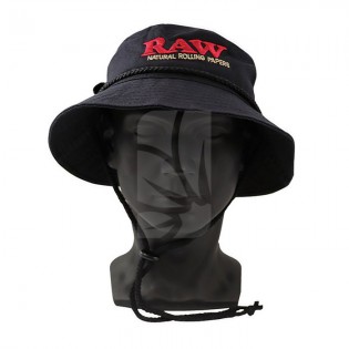 RAW Bucket Hat Nero Taglia L