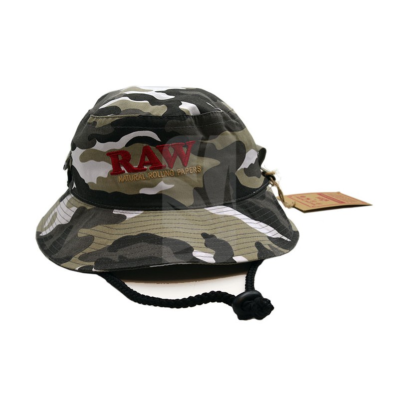 RAW Bucket Hat Camuflagem Tamanho L
