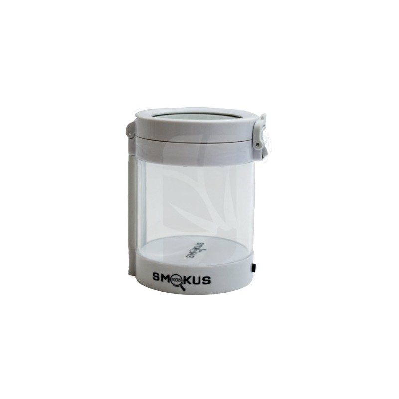 Smokus Focus Middleman Snow White Storage Jar Smokus Focus Middleman Snow White Storage Jar