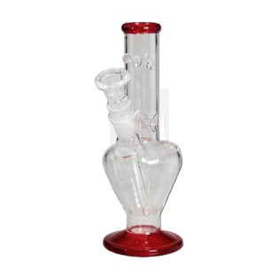 Mini Ice Bong Glass - Red ❤️ HYDROPONICS GrowShop