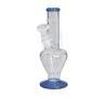 Mini Ice Glas-Bong Transparent/Blau