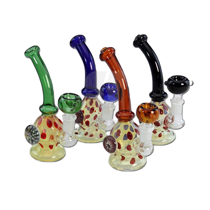 Mini Bang en Verre avec Fleurs